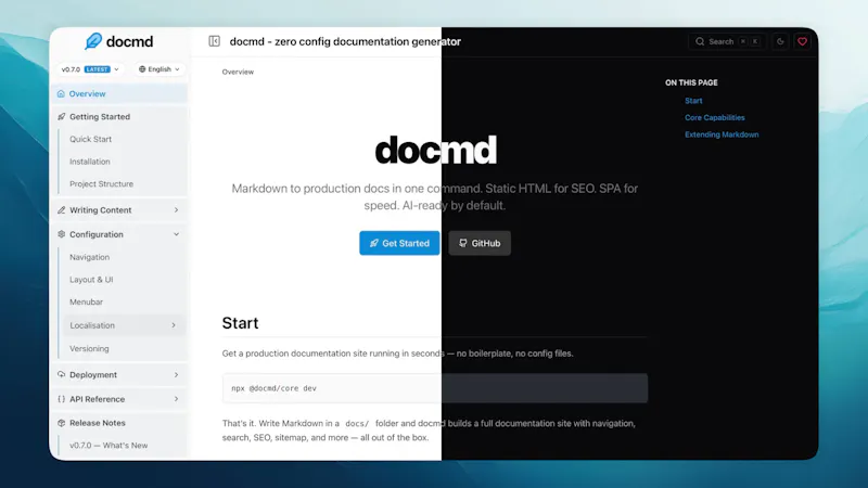 docmd AI Assistant screenshot 1