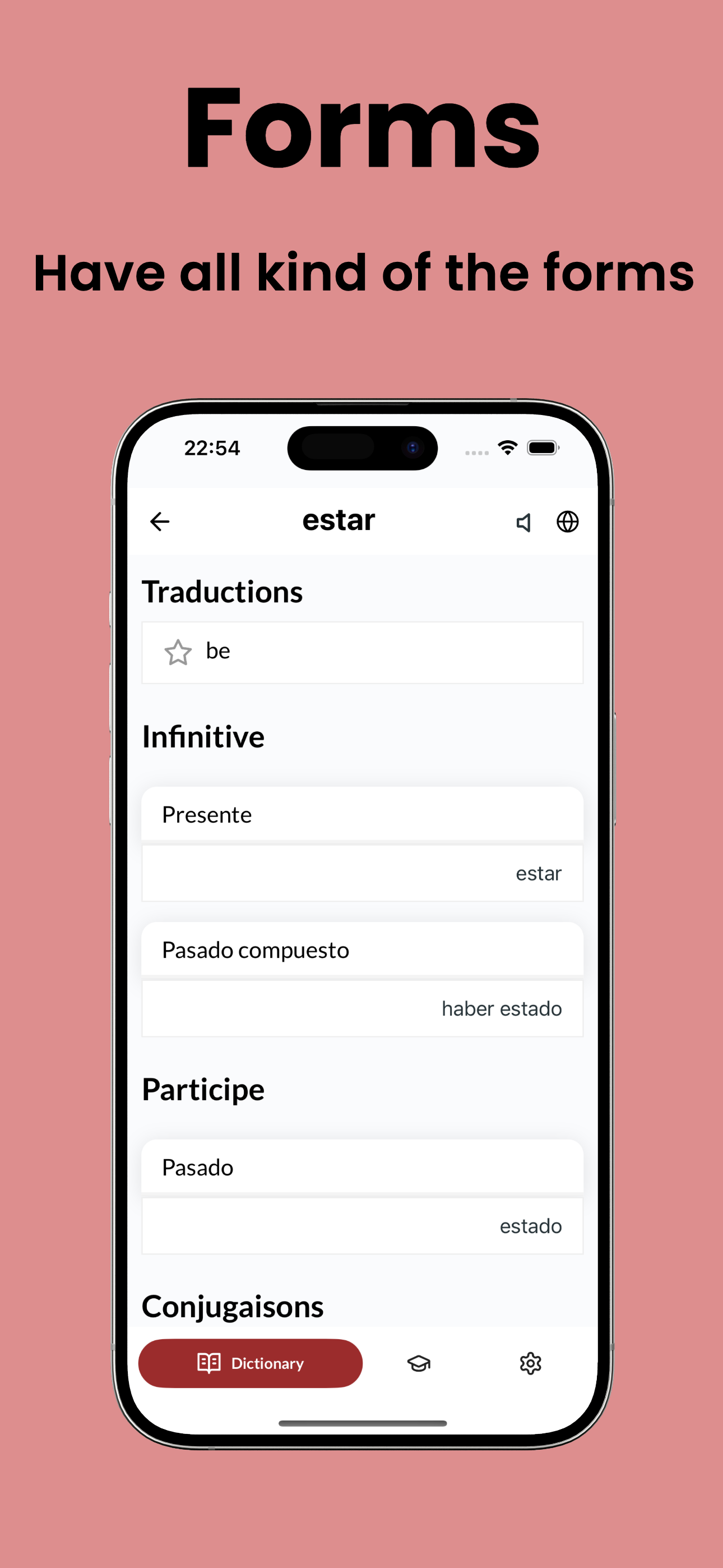 スペイン語動詞 - スペイン語、教育、学習メディア1