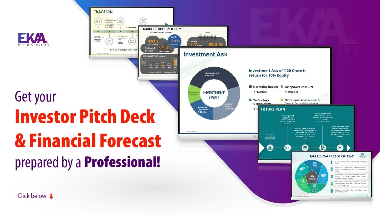 Pitch deck design Services gallery image