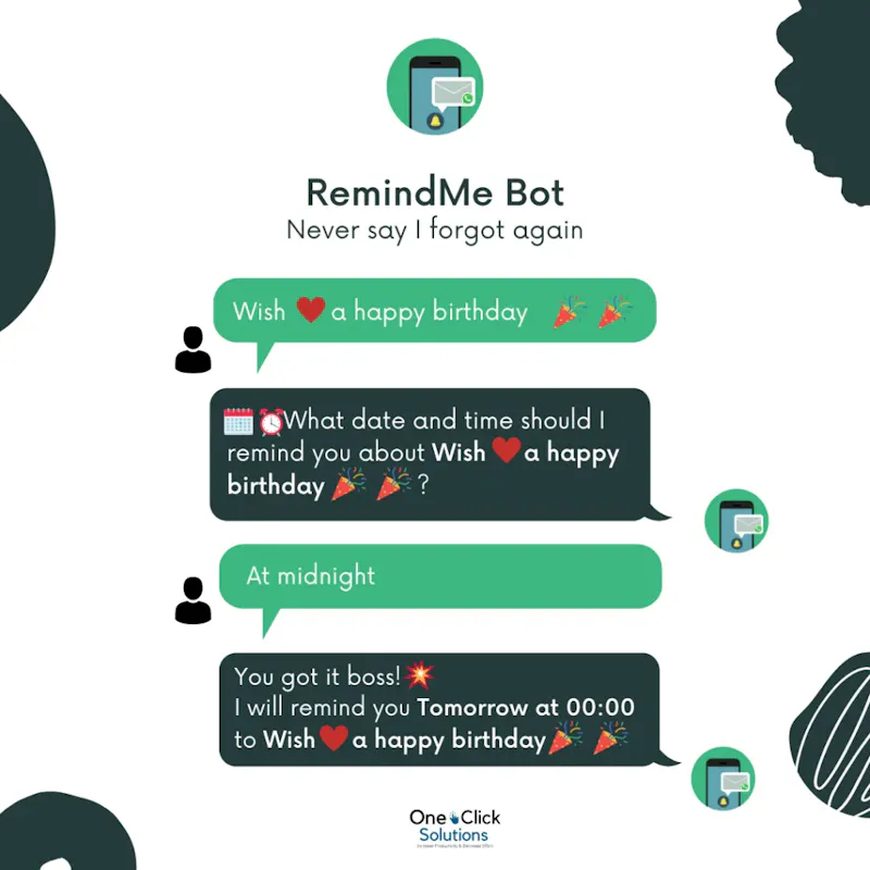 RemindMe Bot screenshot 3