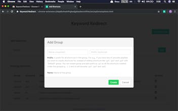 Keyword Redirect gallery image