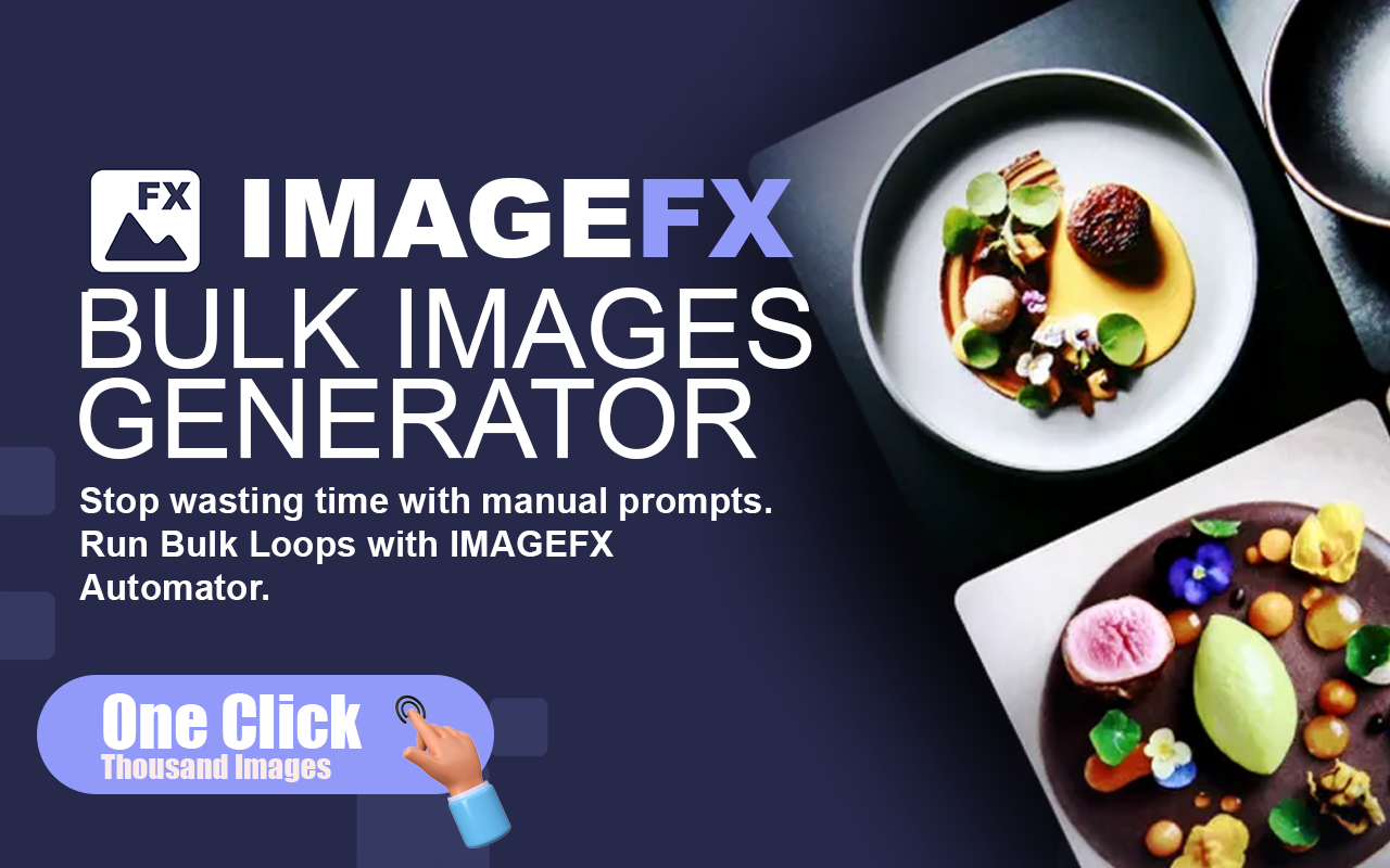 Média Automateur ImageFX - Outil de génération d'image AI en vrac 1