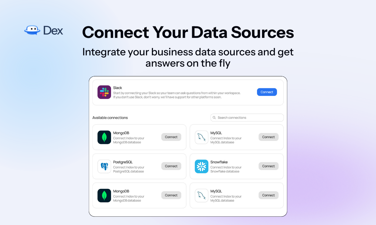Dex - Screenshot 3 showing product features and functionality