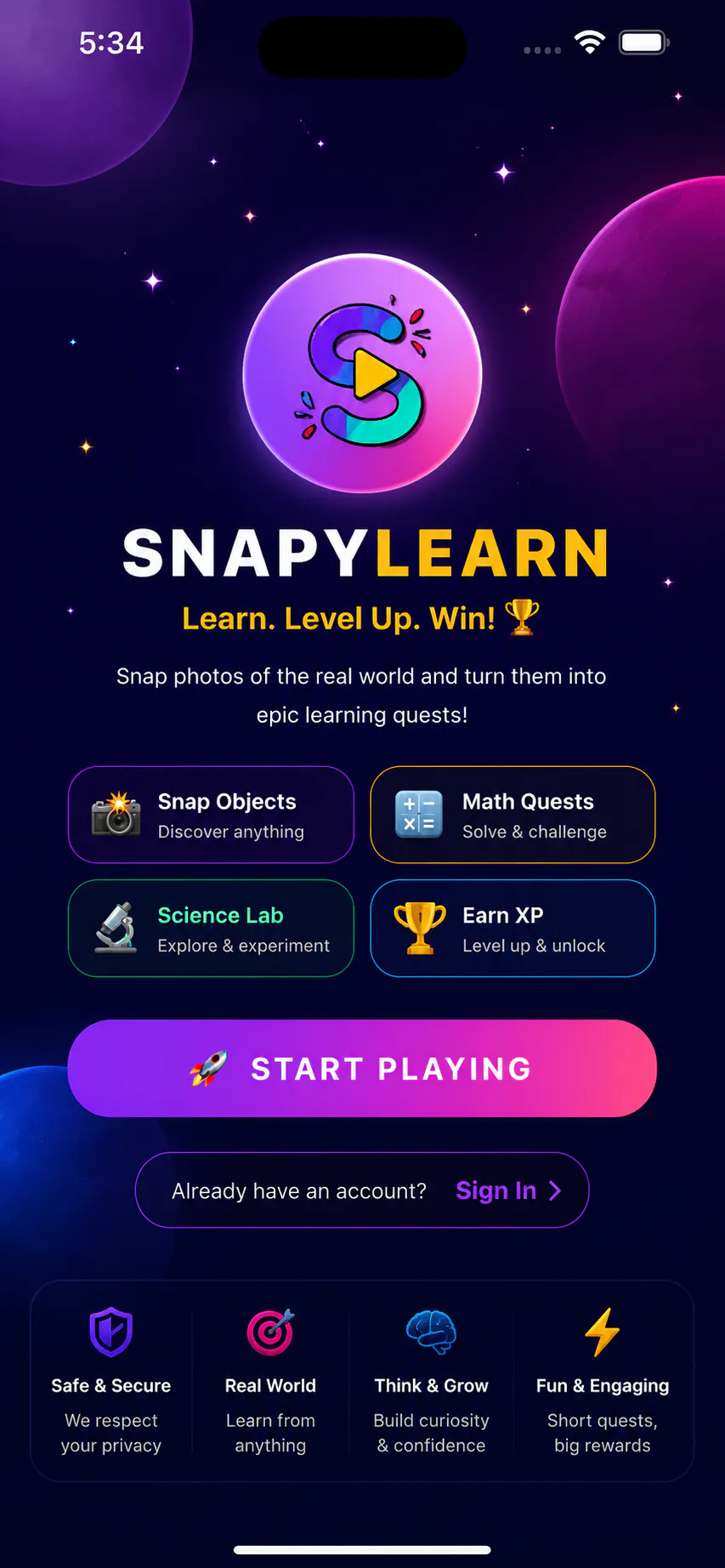 SnapyLearn gallery image