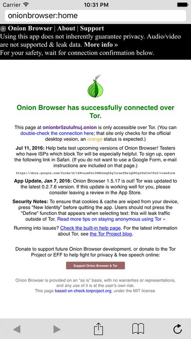 Onion Browser gallery image