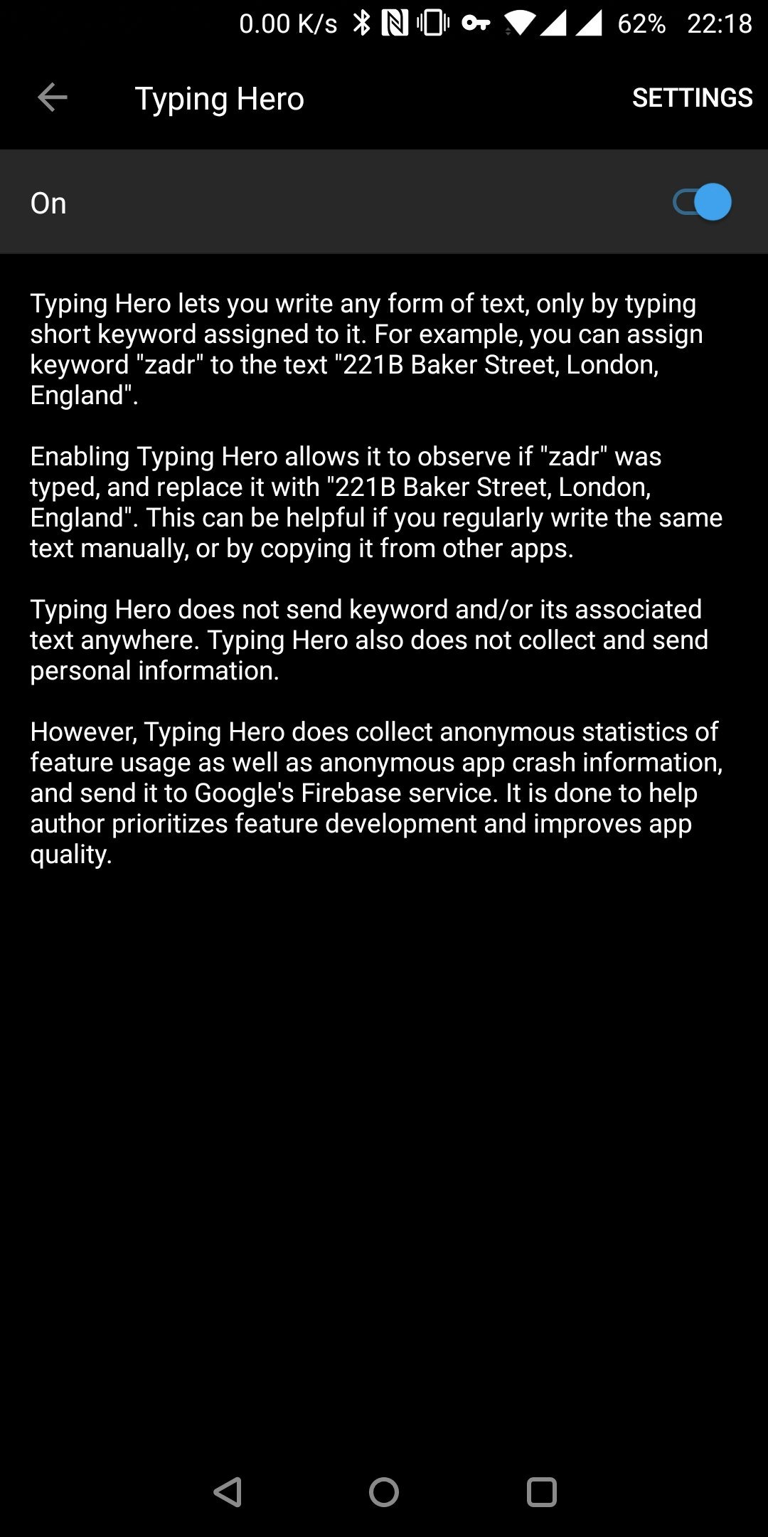 Typing Hero ⚡ Text Expander App for Android gallery image