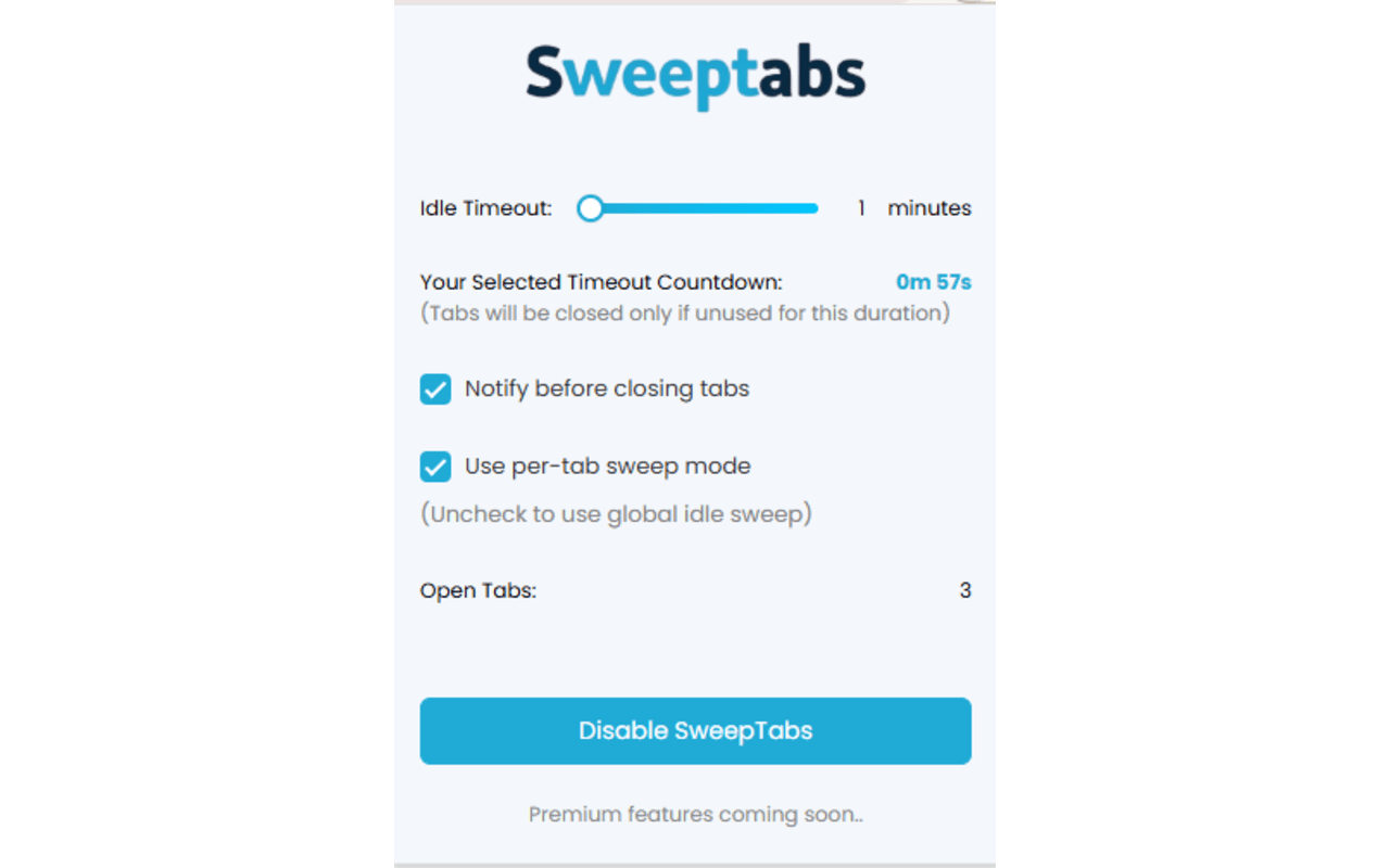Média Sweeptabs - Magasin de web chrome 2