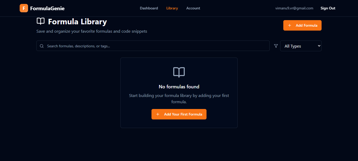 FormulaGenie gallery image