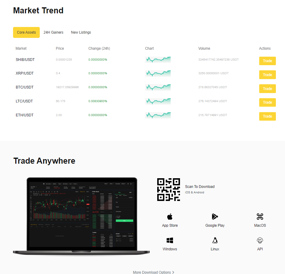 TradexPro Exchange 암호화 구매 판매 media 3