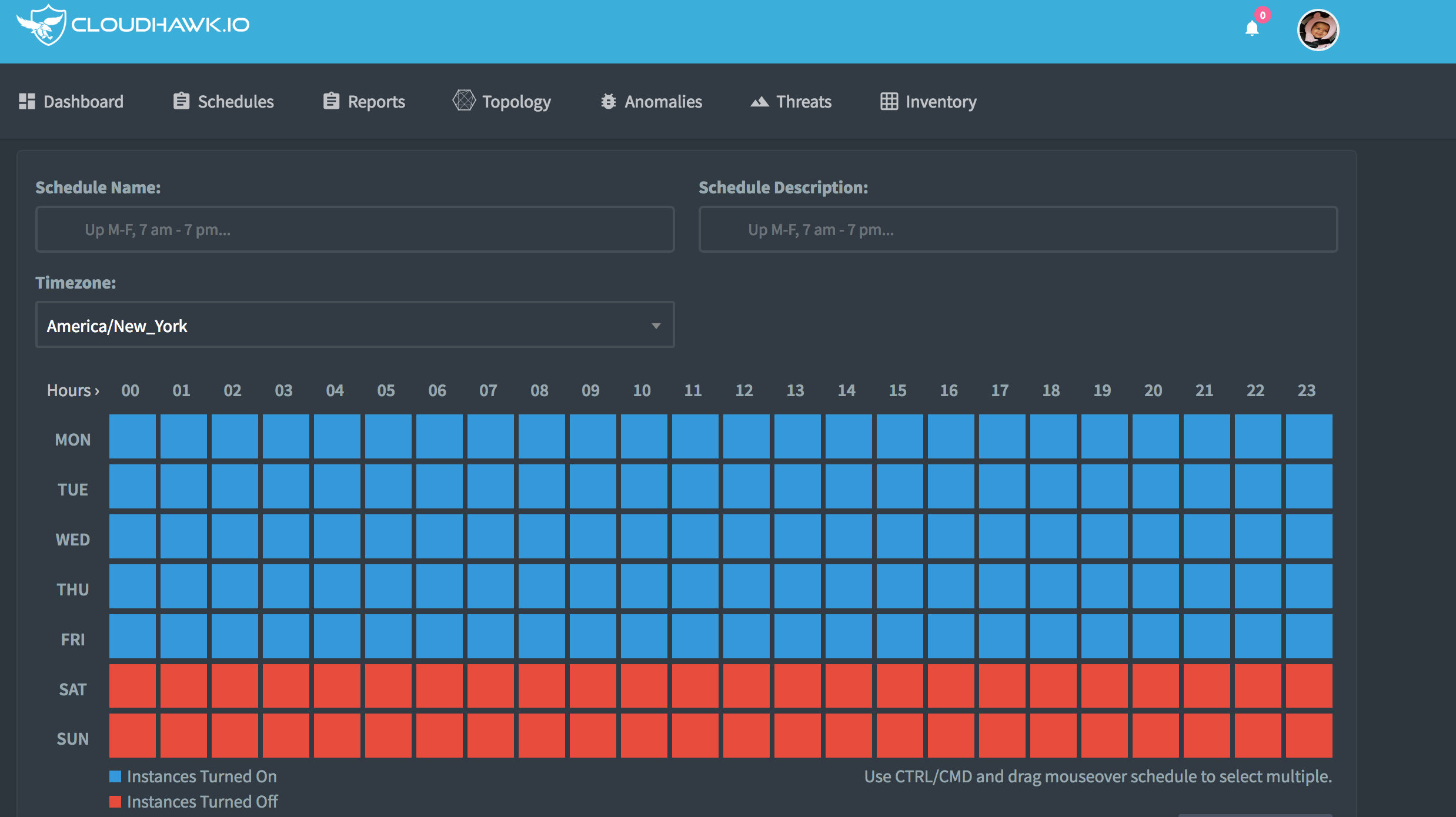 Cloudhawk.io gallery image
