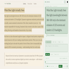 SlowRead – Stop Scrolling & Focus