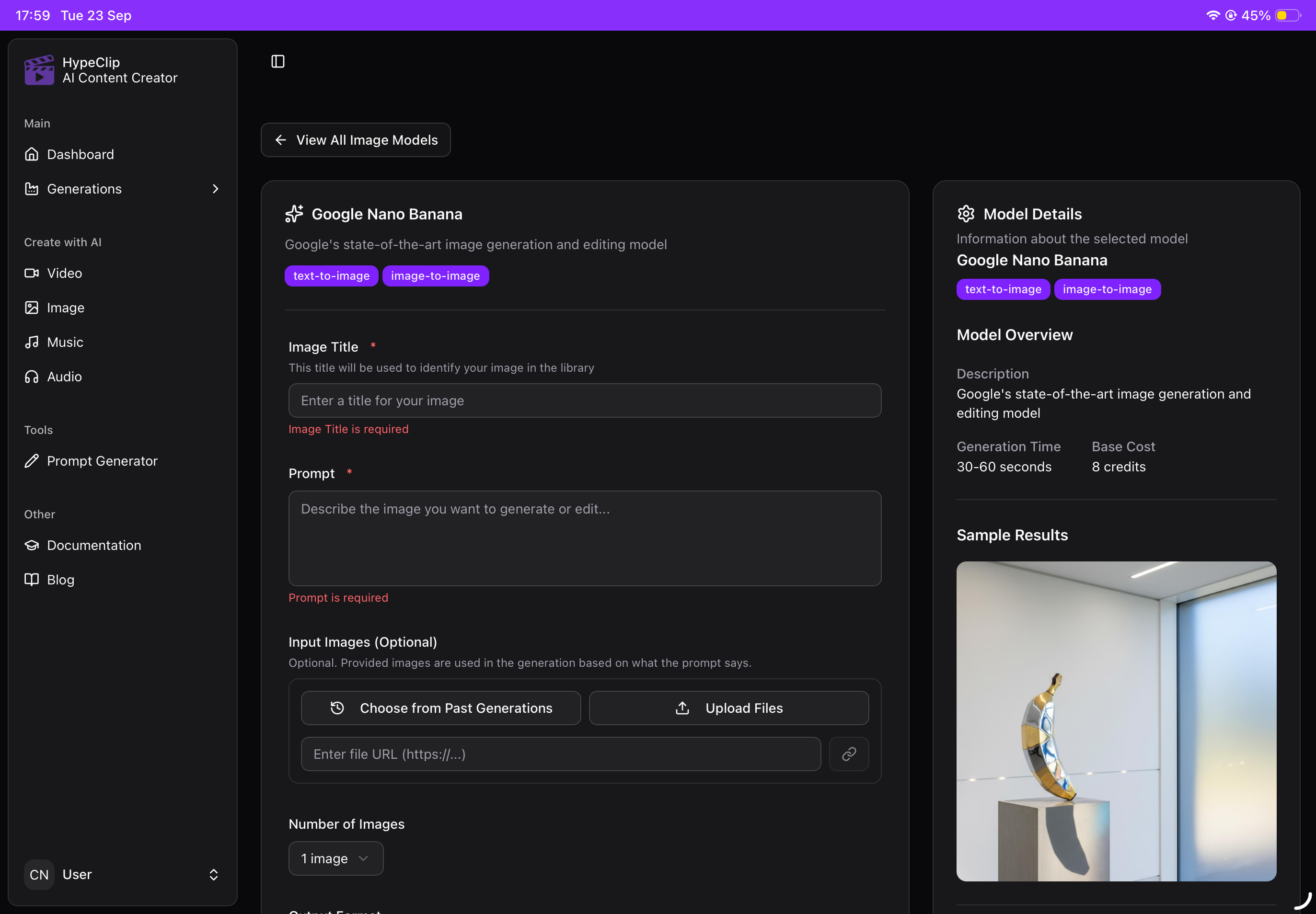 Média Comprimer - Transformez les idées en contenu engageant avec l'IA 3