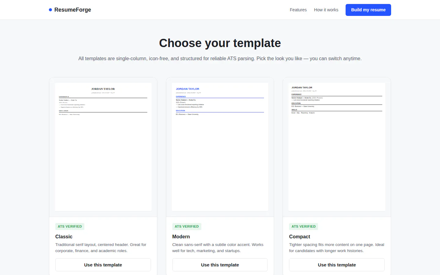 Resume Builder gallery image