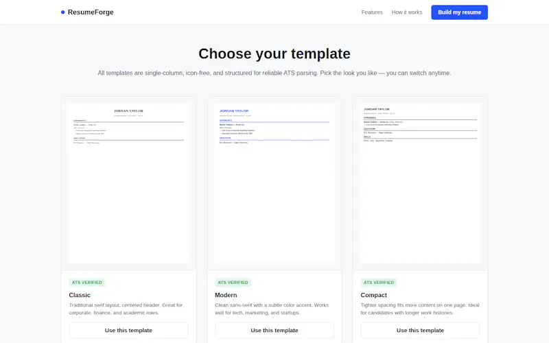 Resume Builder screenshot 2