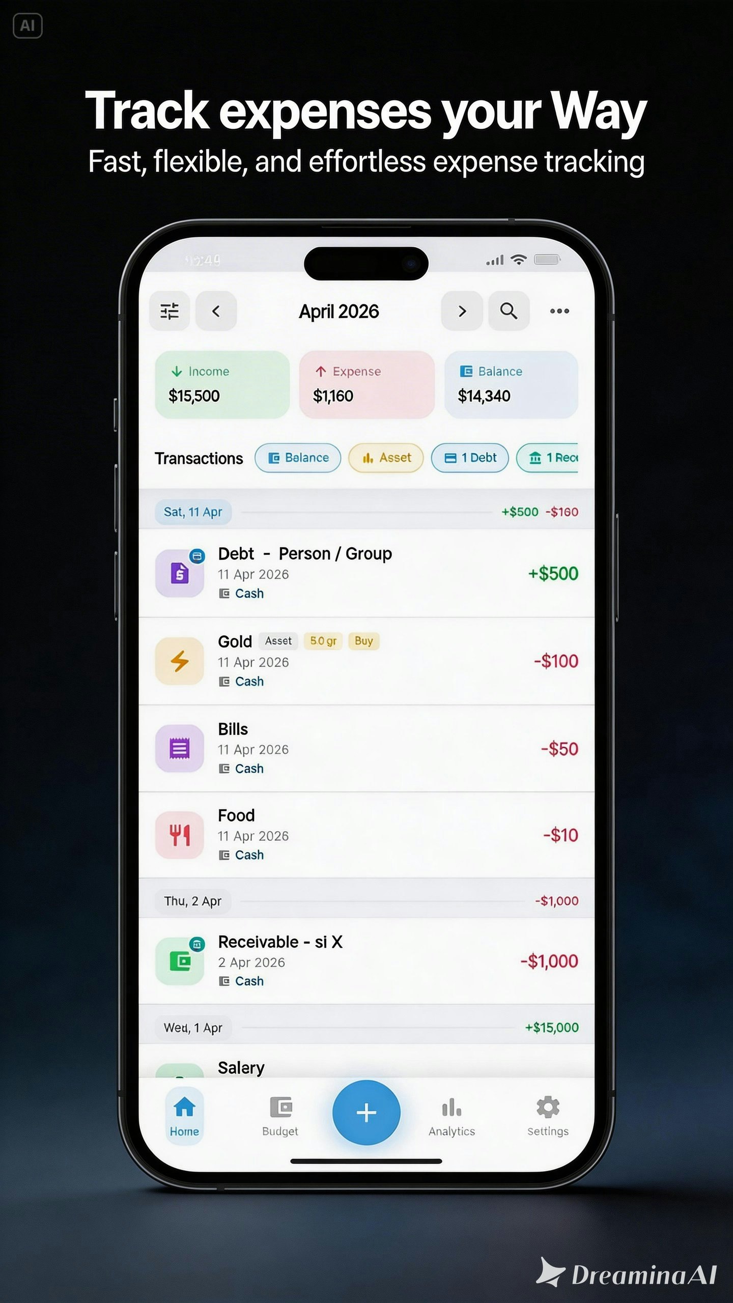 Budgeta - Smart Budget Tracker