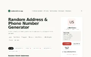 randomaddress.app