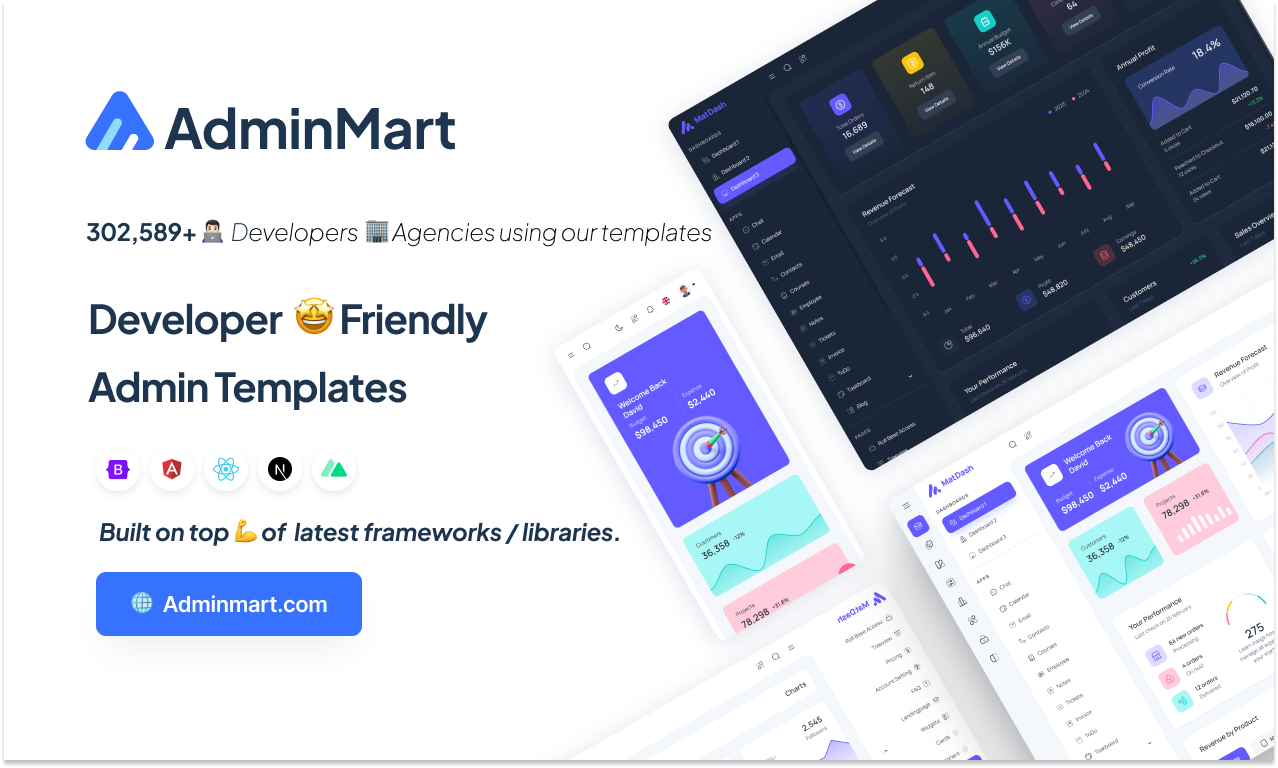 AdminMart for Developers & Designers media 2