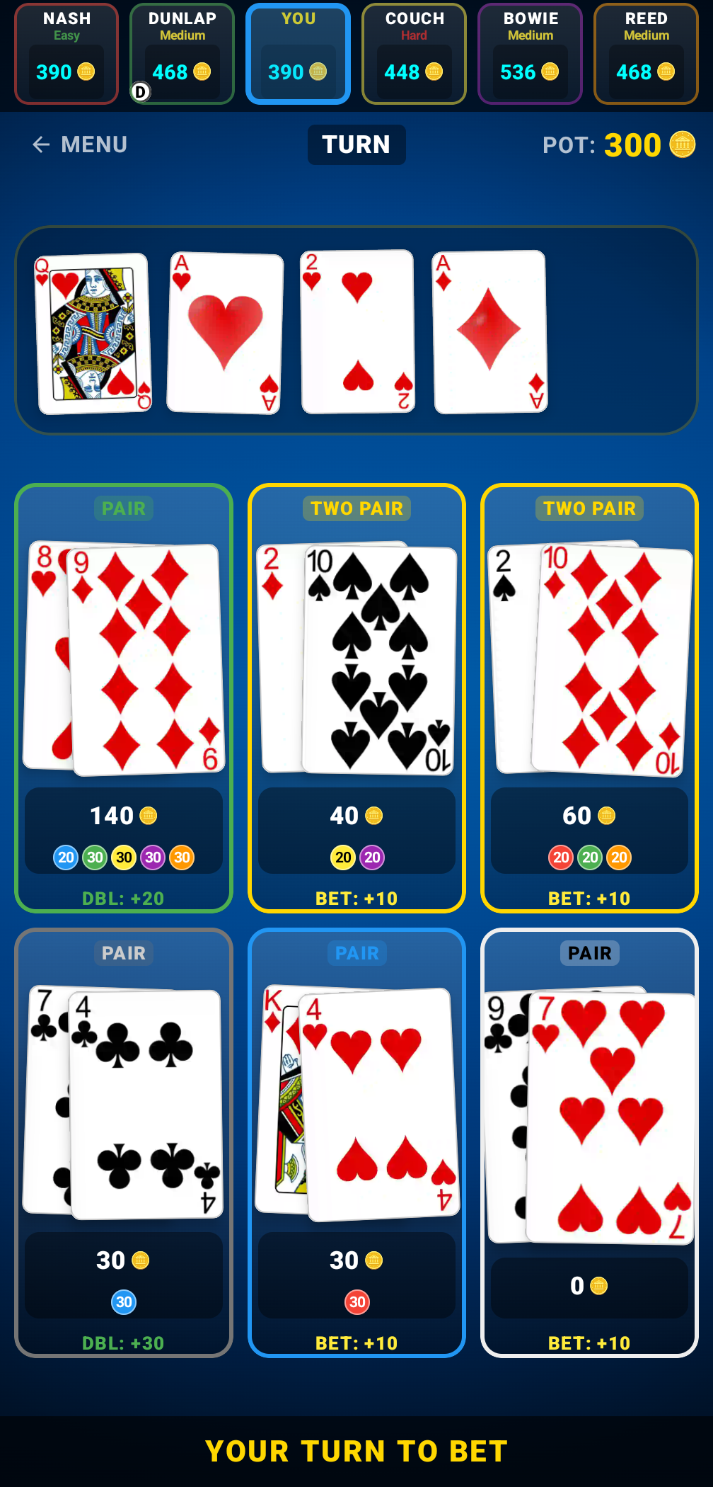 Kentucky Hold'em - Main product screenshot demonstrating key features and user interface