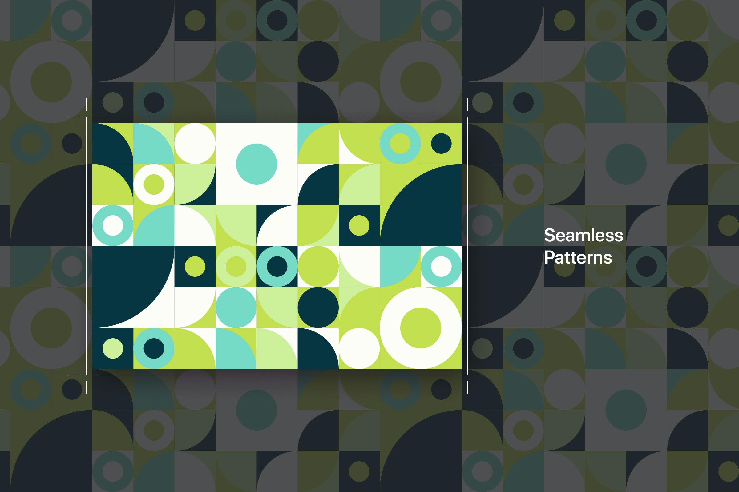 Mosaico geométrico gratuito padrões sem costura media 5