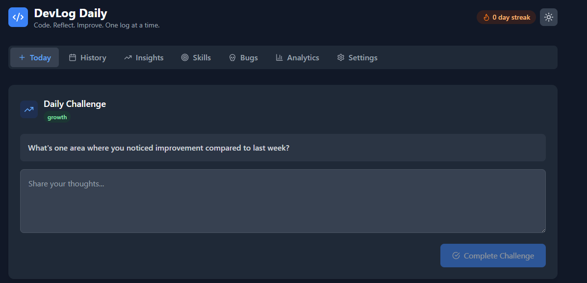 Média Devlog quotidien - Application de journalisation du développeur 2