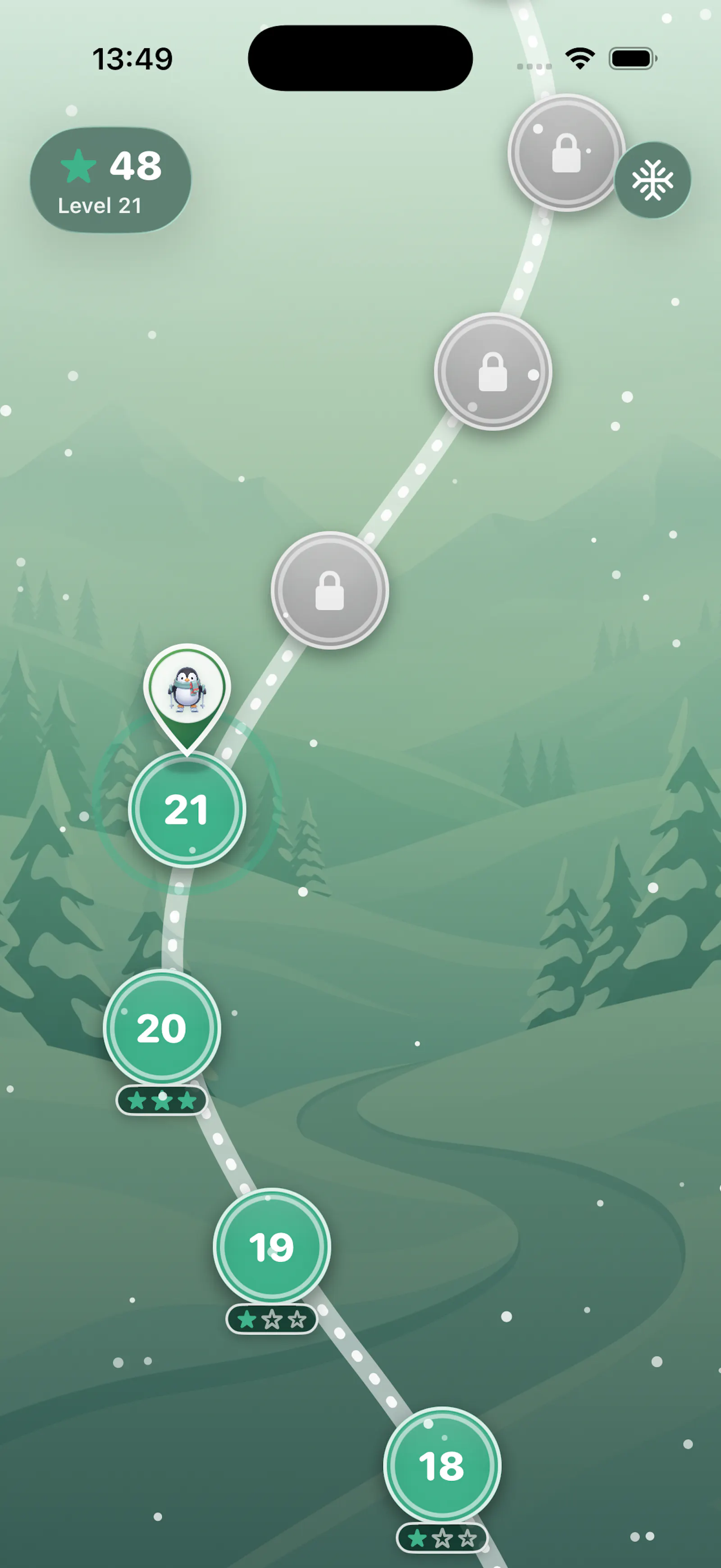 Chilly's Ice: Slide Puzzle screenshot 4