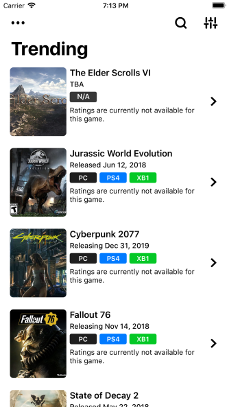Gamelist gallery image