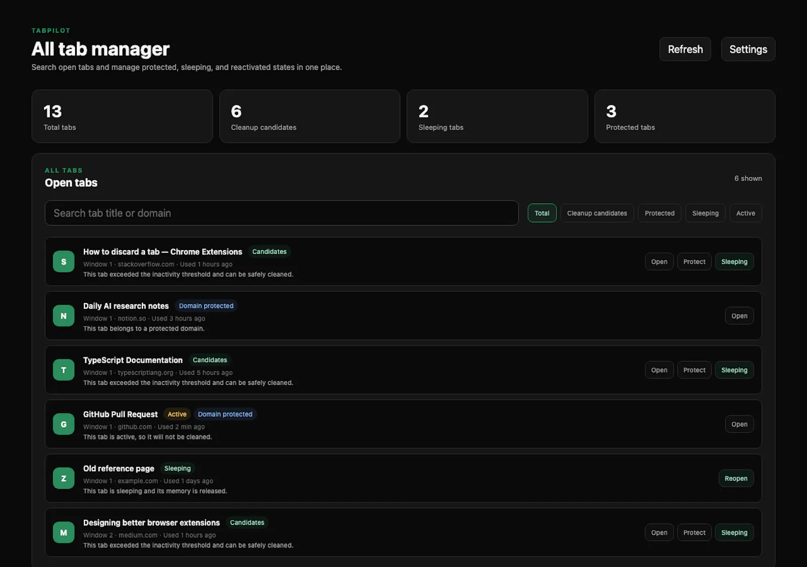 TabPilot screenshot 5