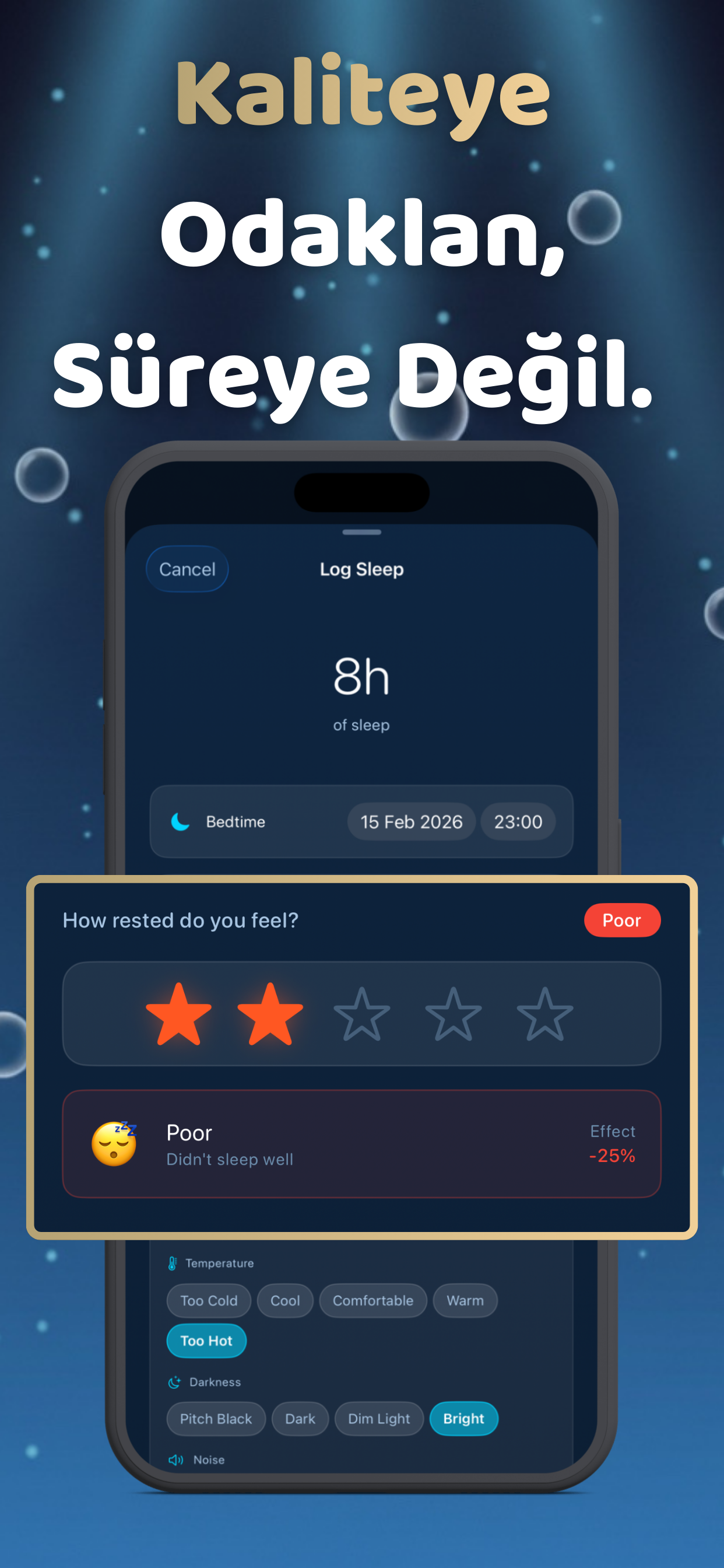 Resurface - Sleep Tracker - Screenshot 5 showing product features and functionality