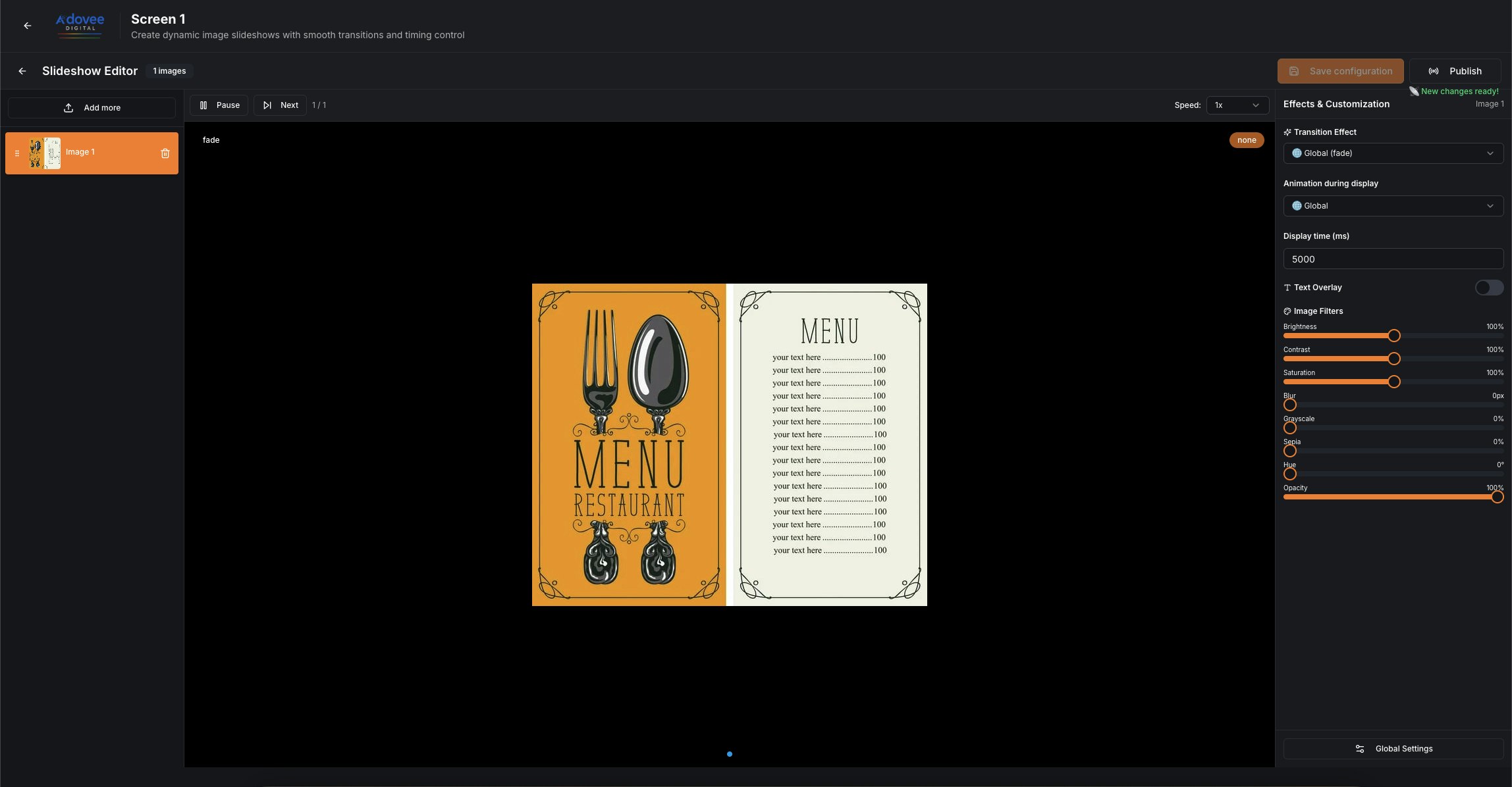 Adovee Digital - Screenshot 5 showing product features and functionality