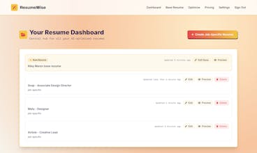 ResumeWise gallery image