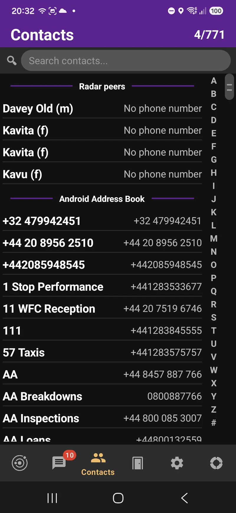 Radar Chat screenshot 5