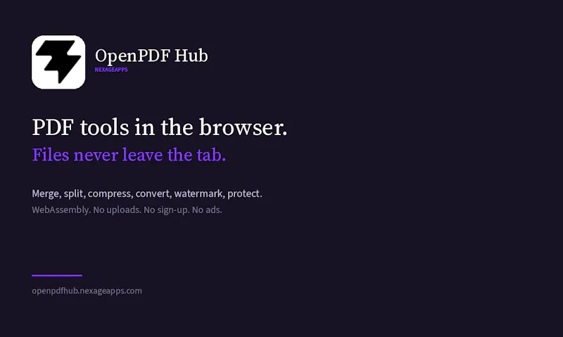 OpenPDF Hub screenshot 3