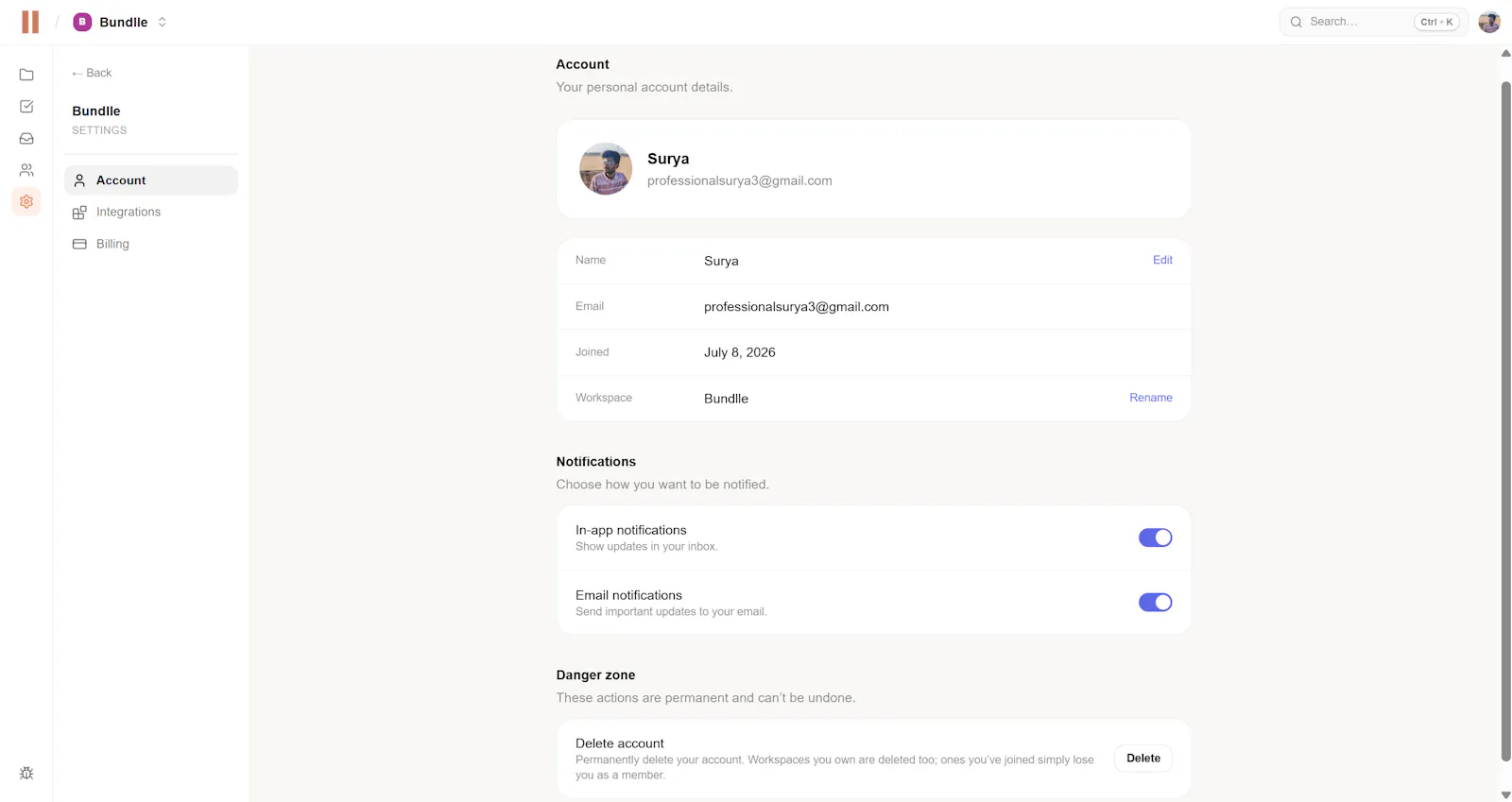 Bundlle screenshot 8