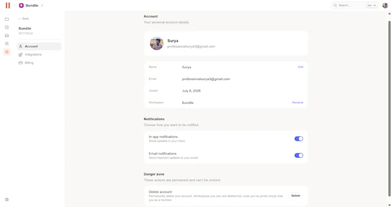 Bundlle screenshot 8