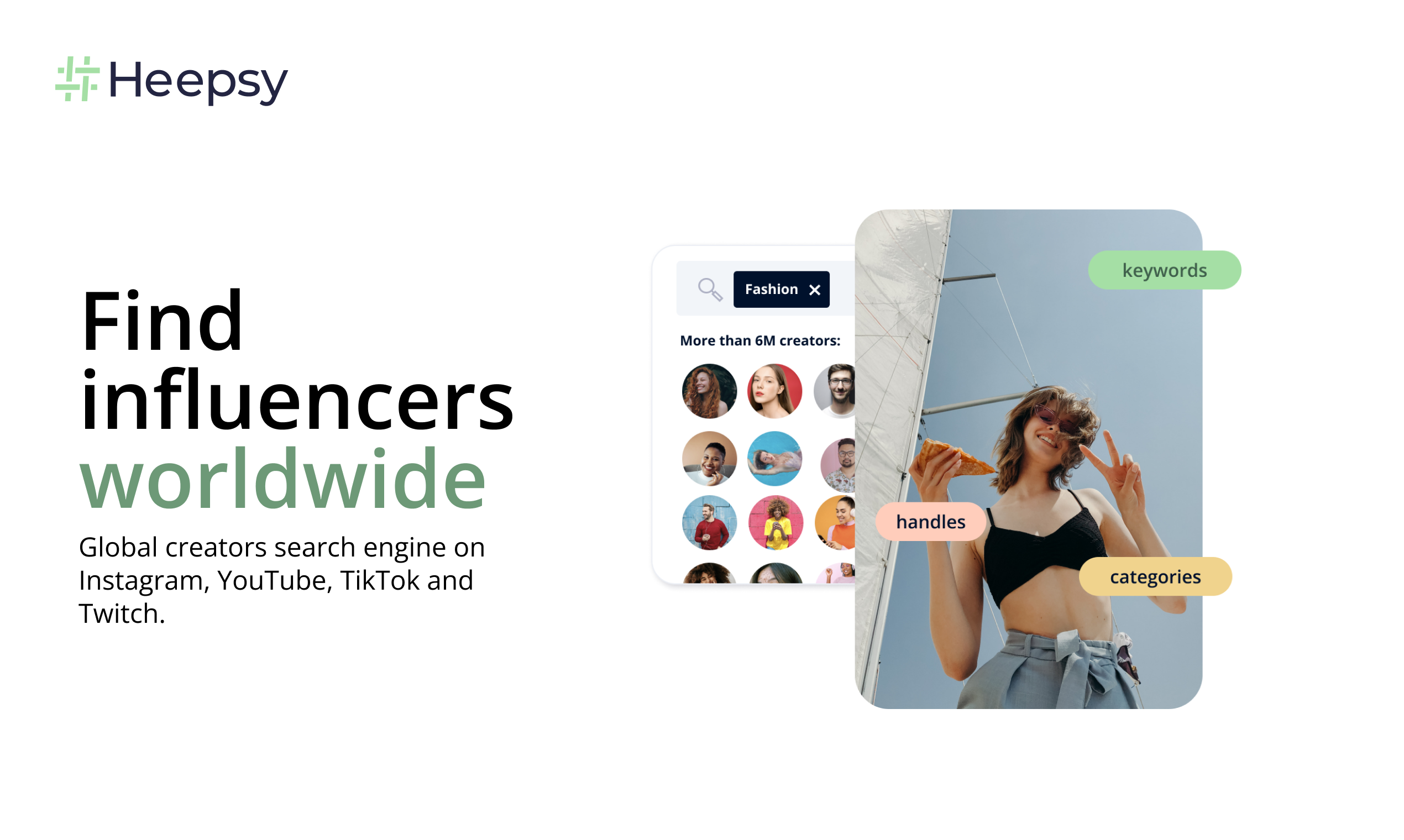 Heepsy  Find influencers easily and promote your brand