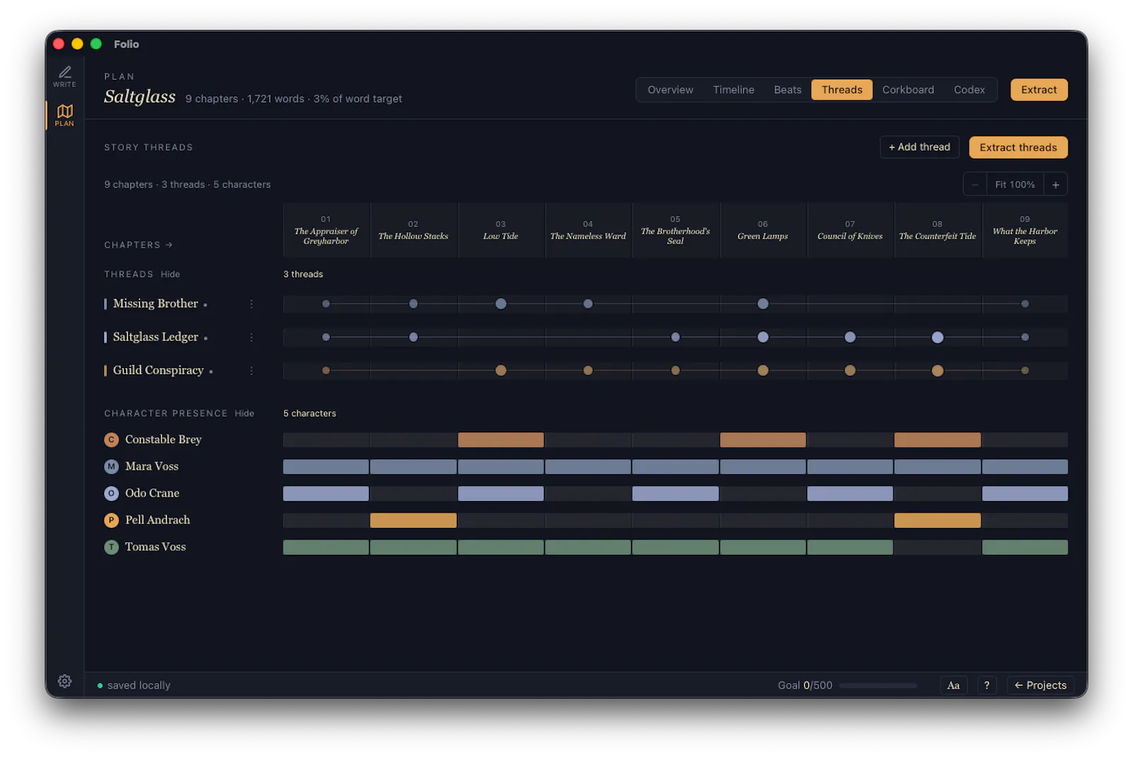 Folio V1 screenshot 2