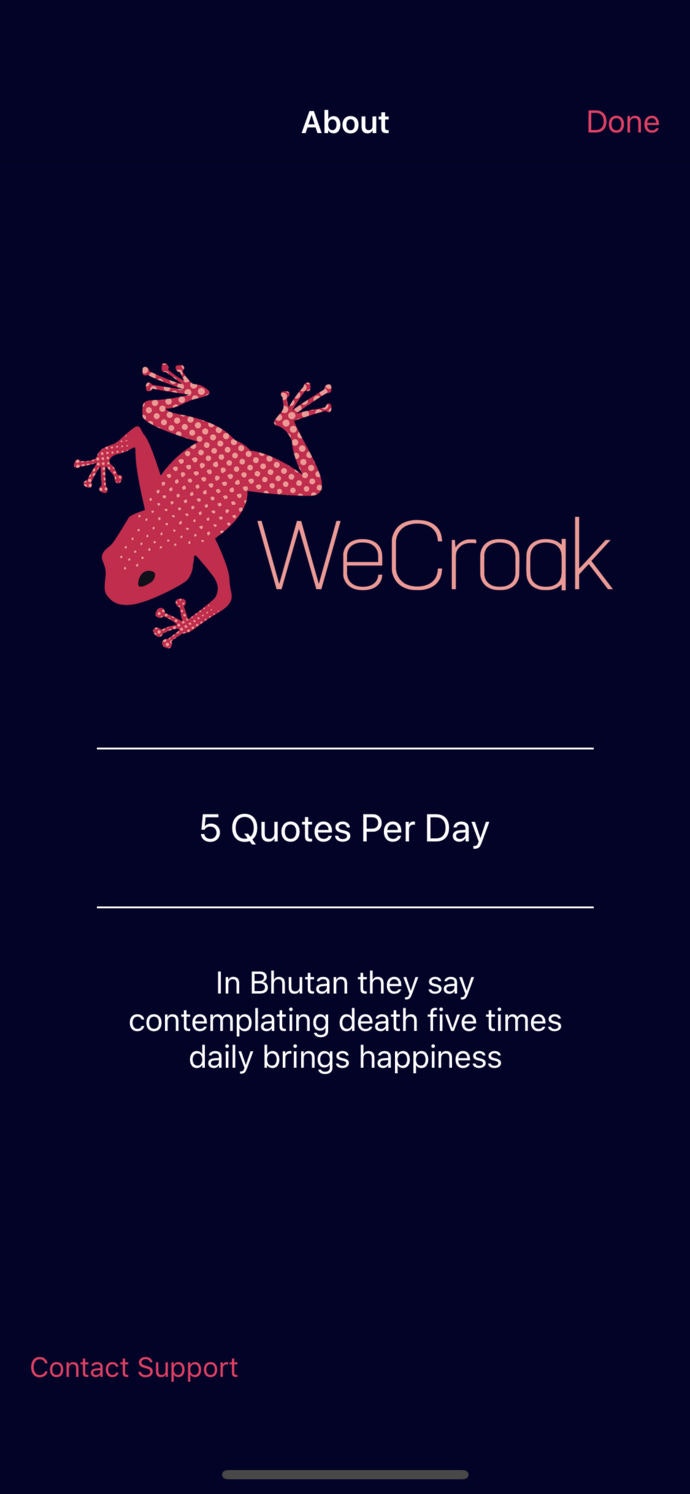 WeCroak gallery image