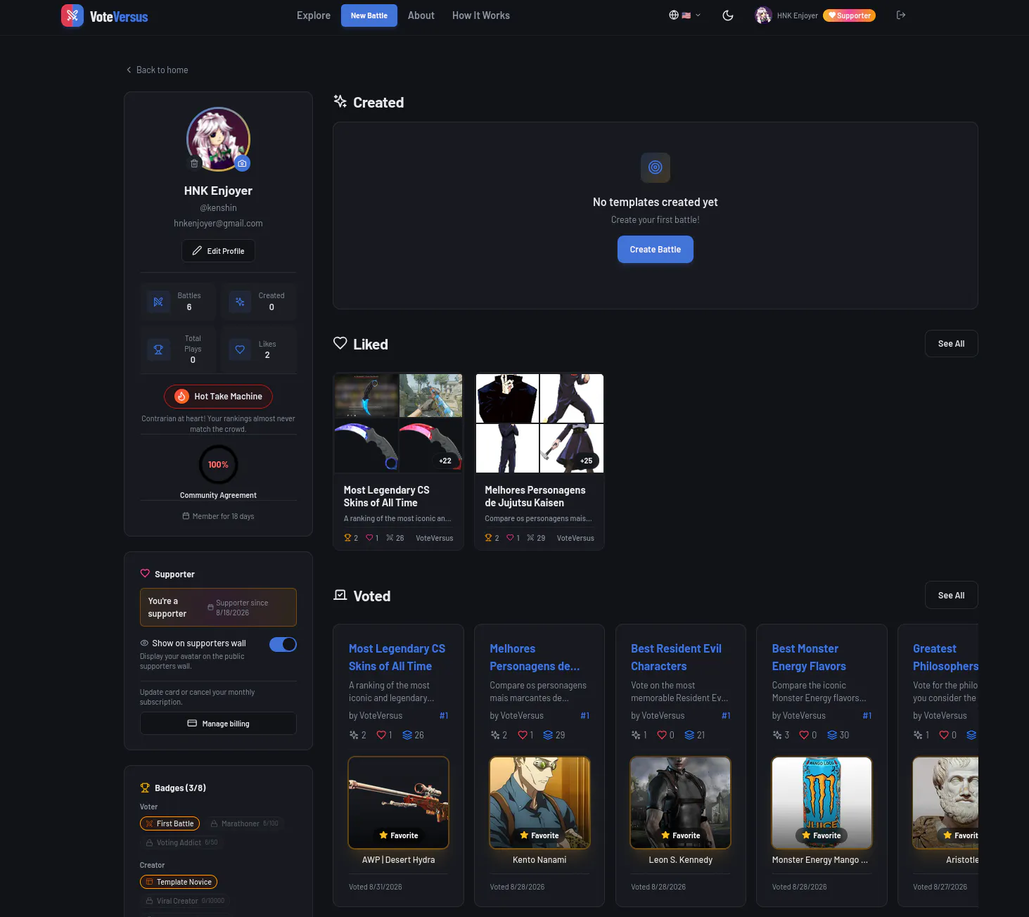 VoteVersus gallery image