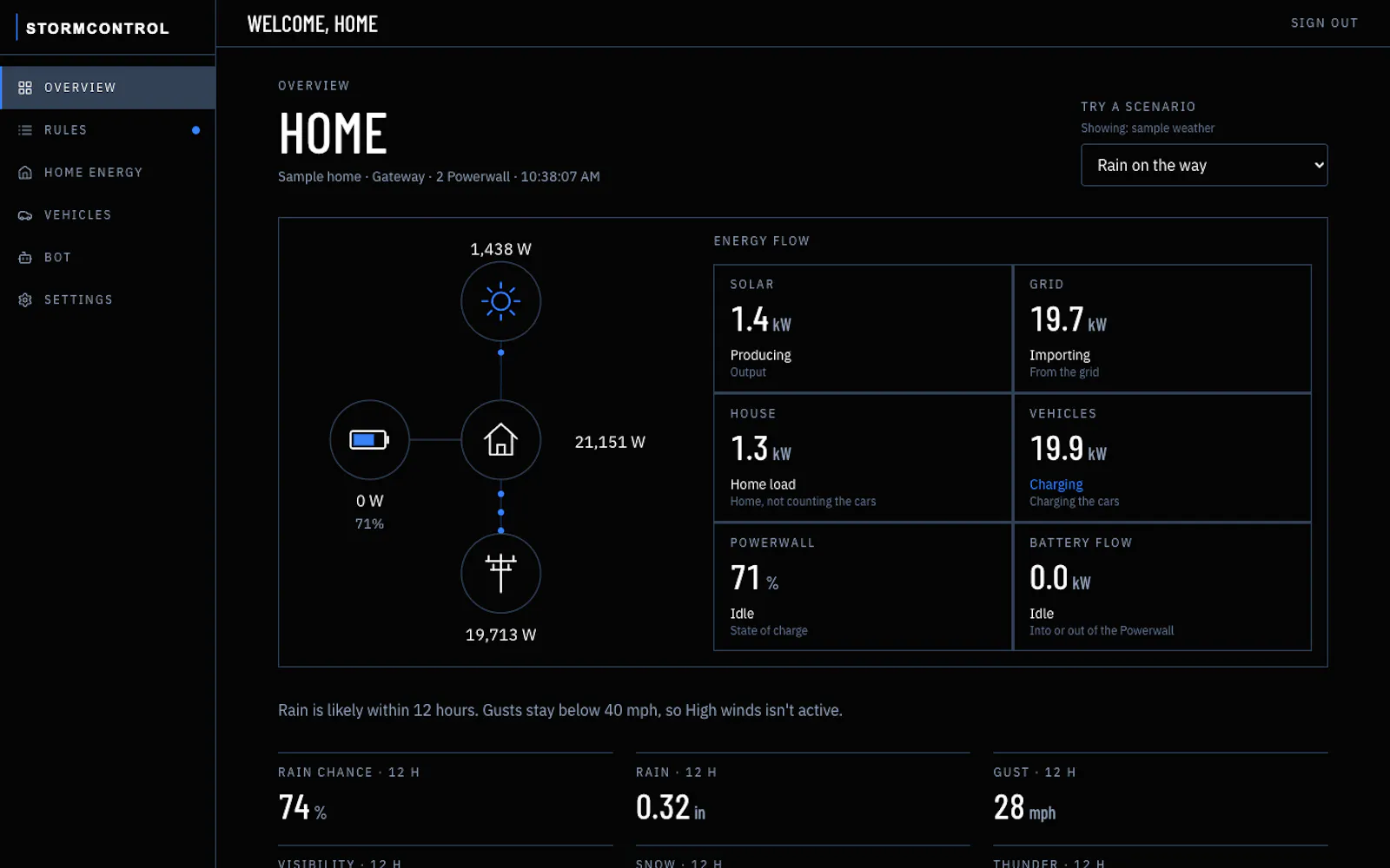 Storm Control screenshot 3