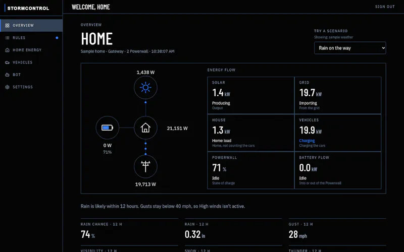 Storm Control screenshot 3