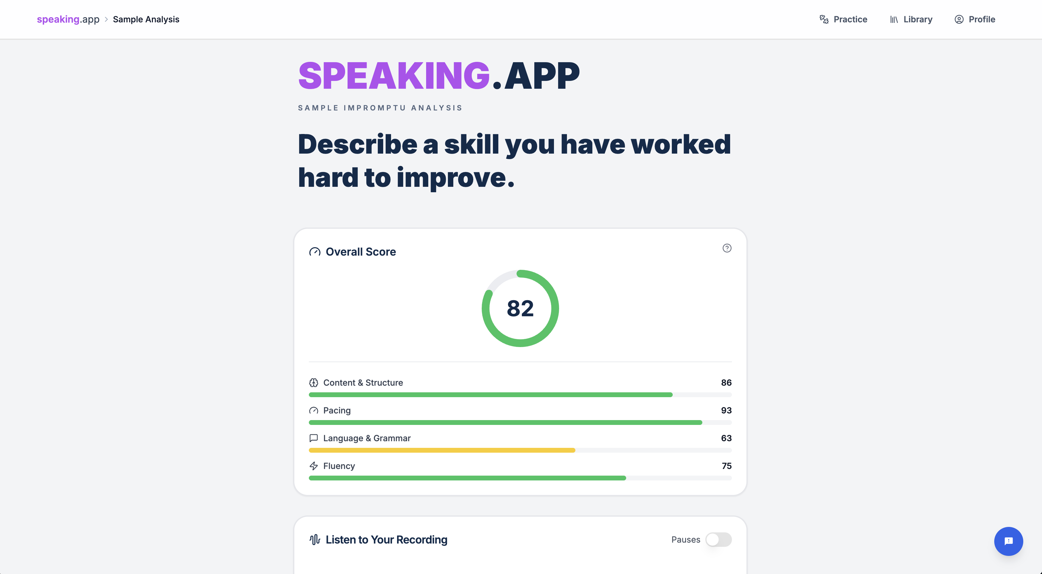 speaking.app gallery image