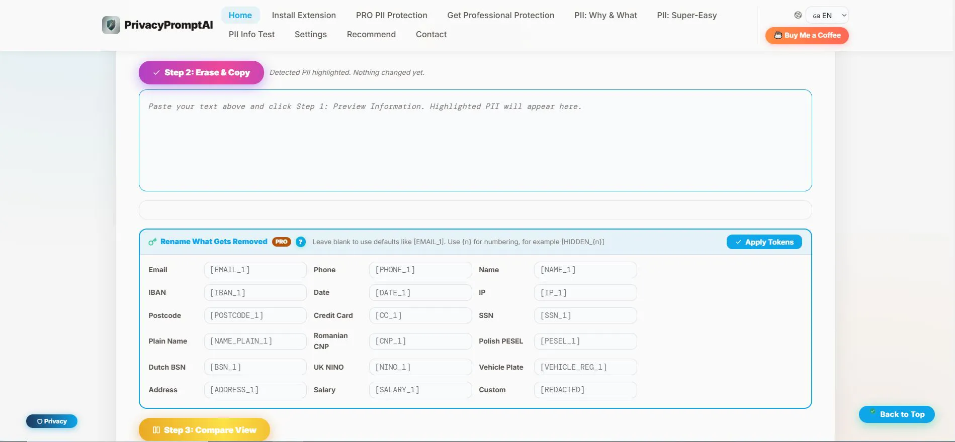 PrivacyPromptAI gallery image