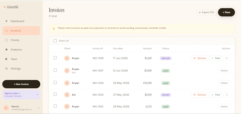 Getsettld screenshot 4