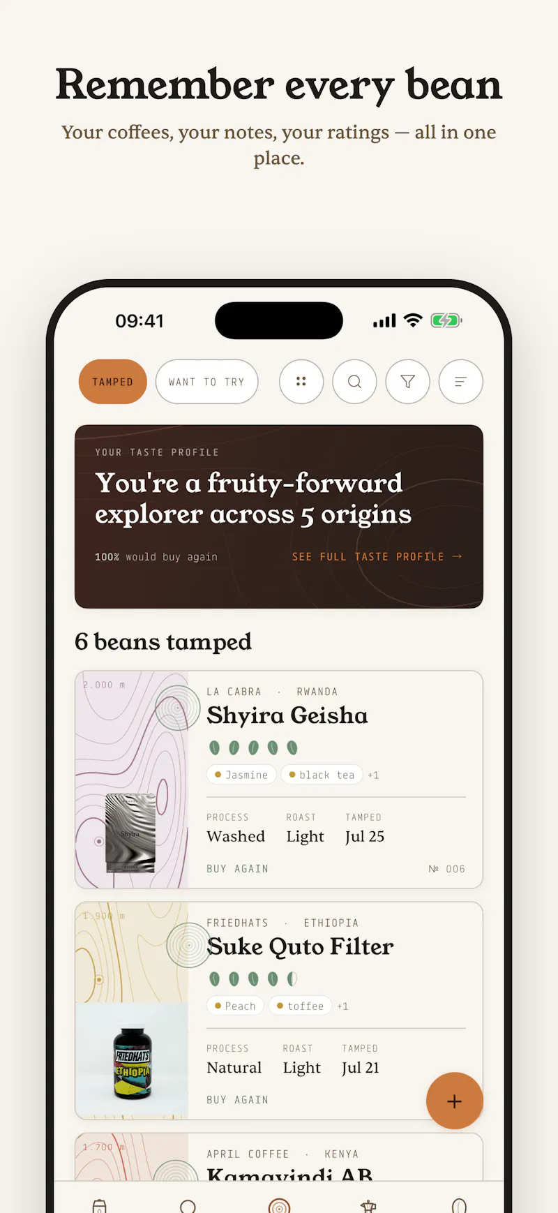 Tamp screenshot 1
