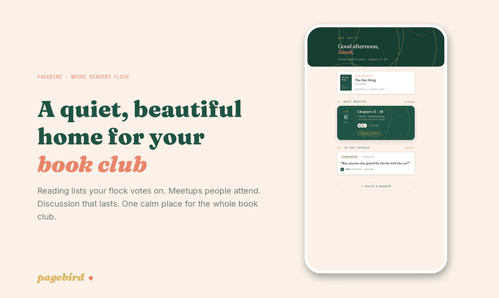 Pagebird screenshot 2