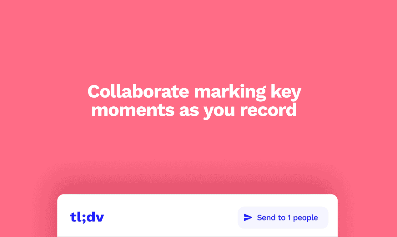 tl;dv for Zoom - Record, transcribe, edit & timestamp for Zoom & Google Meet media 6