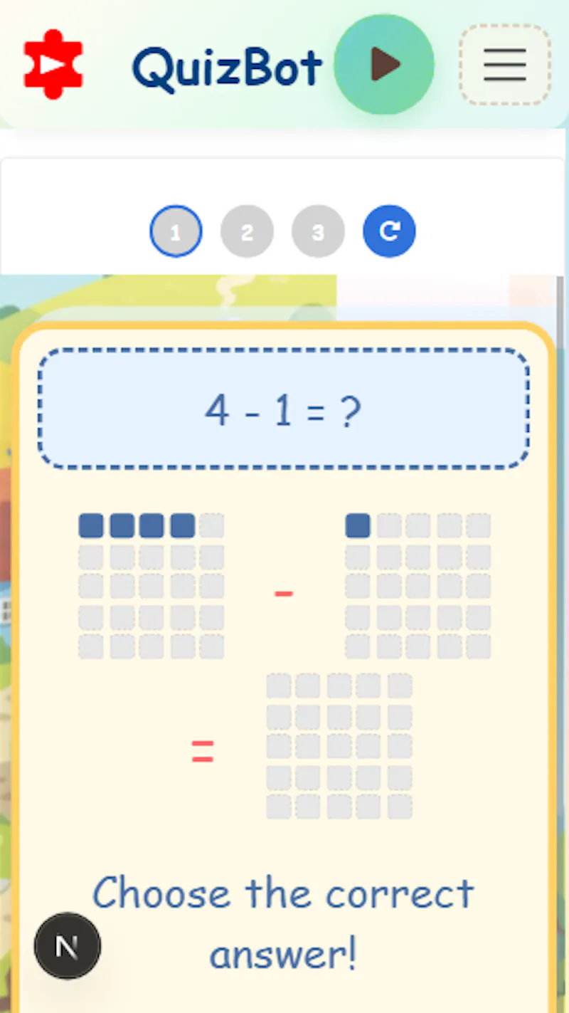 QuizBot screenshot 1
