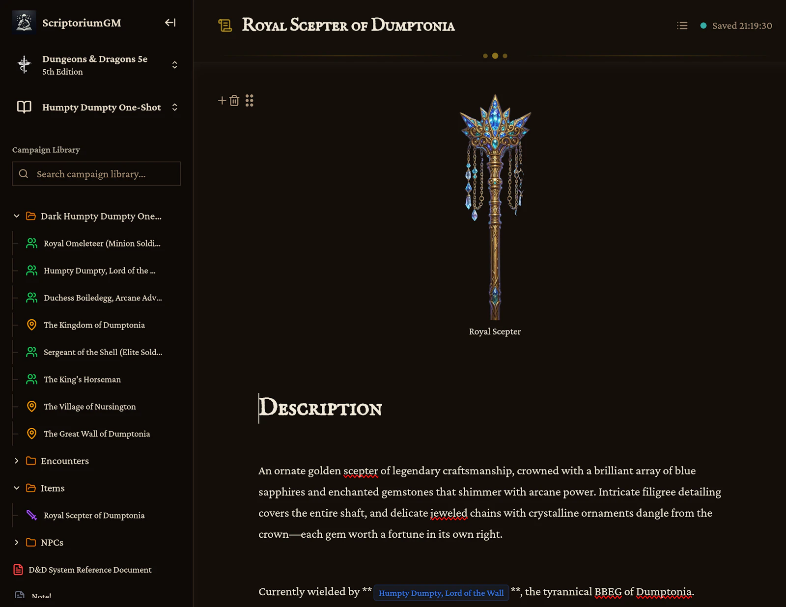ScriptoriumGM screenshot 4