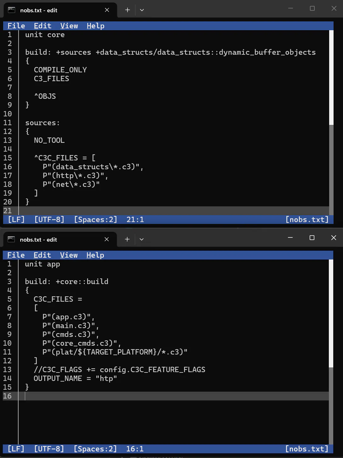 nobs build tool gallery image