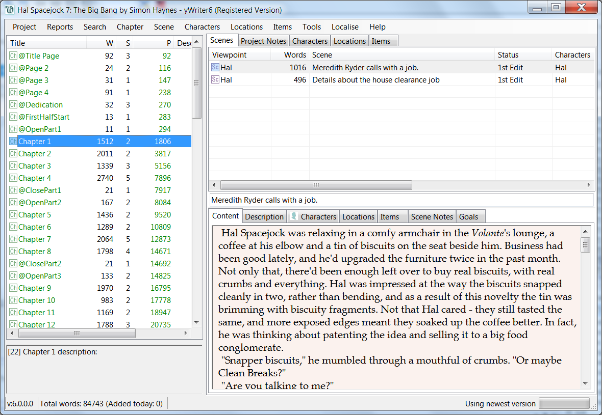 yWriter6 gallery image
